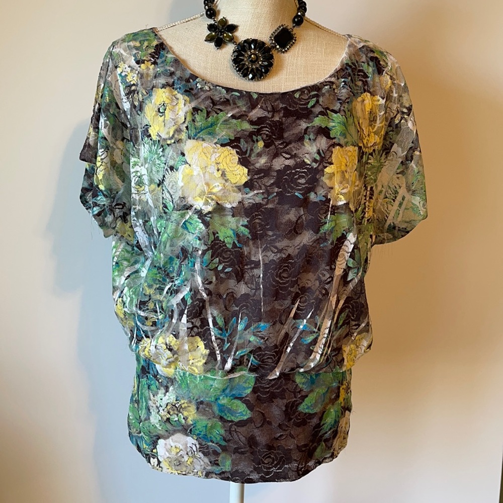 AB Studio Floral Top